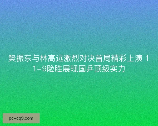 樊振东与林高远激烈对决首局精彩上演 11-9险胜展现国乒顶级实力 樊振东与林高远激烈对决首局精彩上演 11-9险胜展现国乒顶级实力